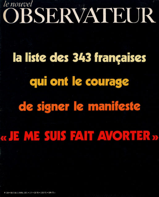 Le Nouvel Observateur, Nr. 334, 5. April 1971
