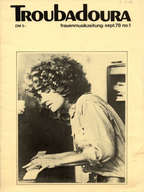 Erstausgabe der Troubadoura September 1978 (FMT-Signatur: Z-F012)