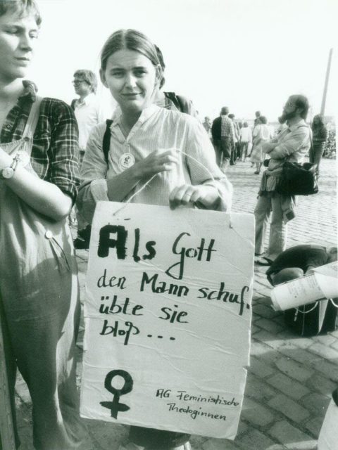 © Erika Sulzer-Kleinemeier, Katholischer Kirchentag 1982, AG Feministische Theologinnen (FMT-Signatur: FT.12.104)