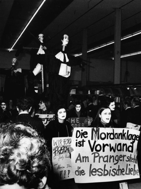 © Isolde Ohlbaum, Demonstration gegen Ihns/Anderson-Prozess, 1974