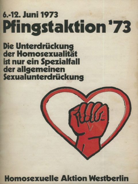 Plakat Pfingstaktion 1973