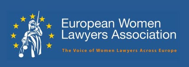 Logo der European Women Lawyers Association (EWLA)