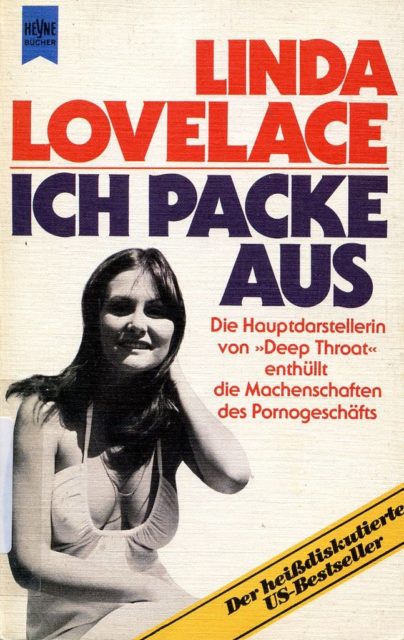 Lovelace, Linda ; MacGrady, Mike (1980): Ich packe aus. - München: Heyne (FMT-Signatur: SE.09.039).