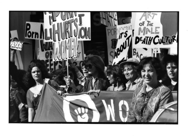 © Brigitte Lhomond, Women Against Pornography, Demonstration am Times Square, 20. Oktober 1979, N.Y.C.