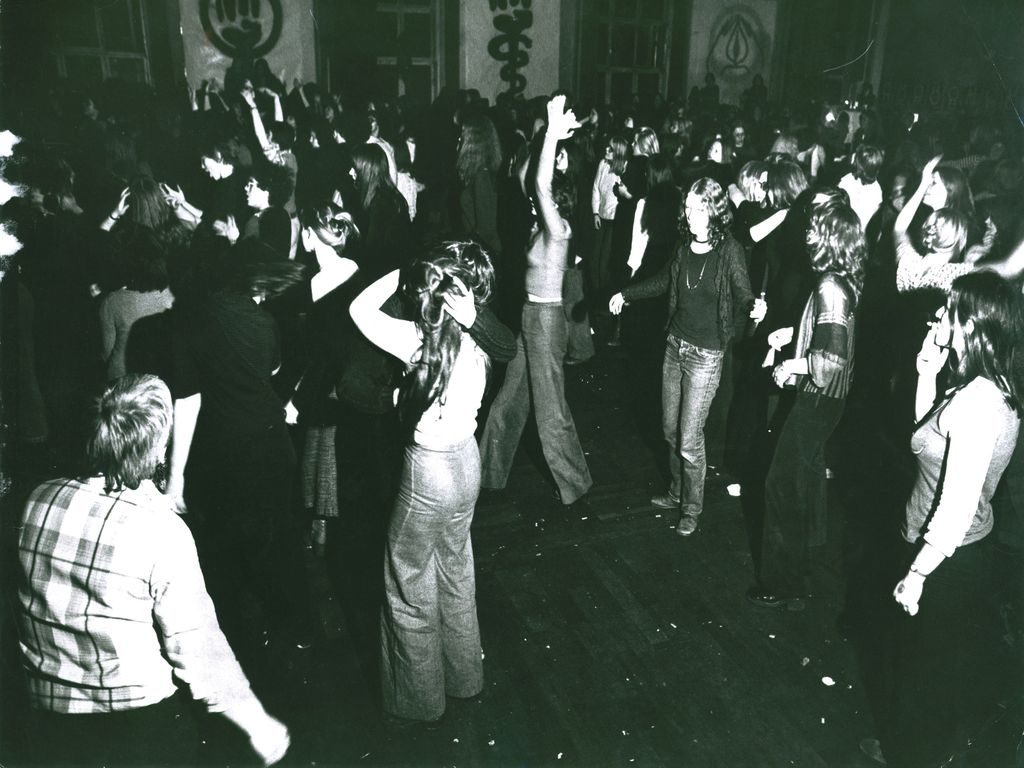 Rockfete im Rock, 11. Mai 1974 , © Lillemor Lutz - Angela Neuke Archiv - Rheinisches Landesmuseum (FMT-Signatur: FT.02.079)