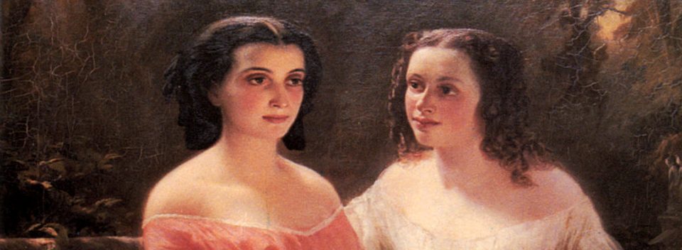 Hedwig Dohm mit Schwester_Zuschnitt Hedwig Dohm mit Schwester_Zuschnitt