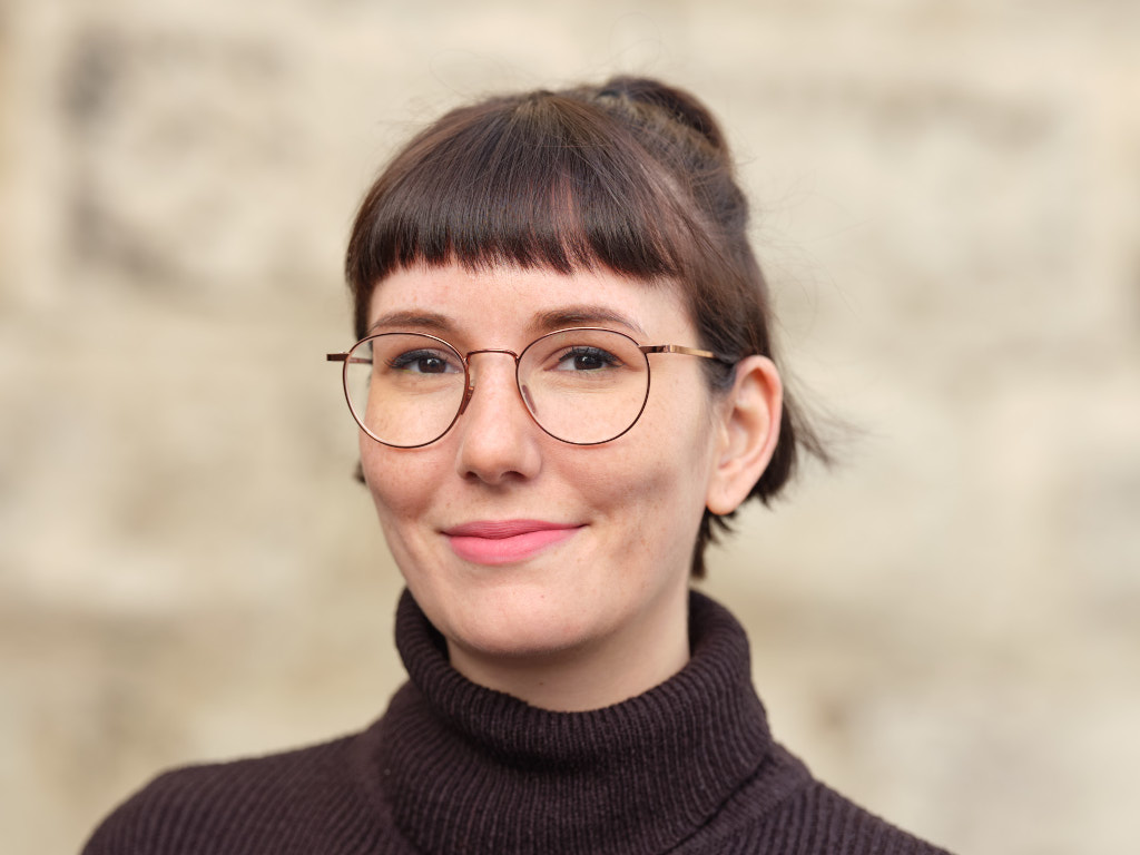 Gianna Trupia, Mitarbeiterin des FrauenMediaTurm, Köln 10/2021