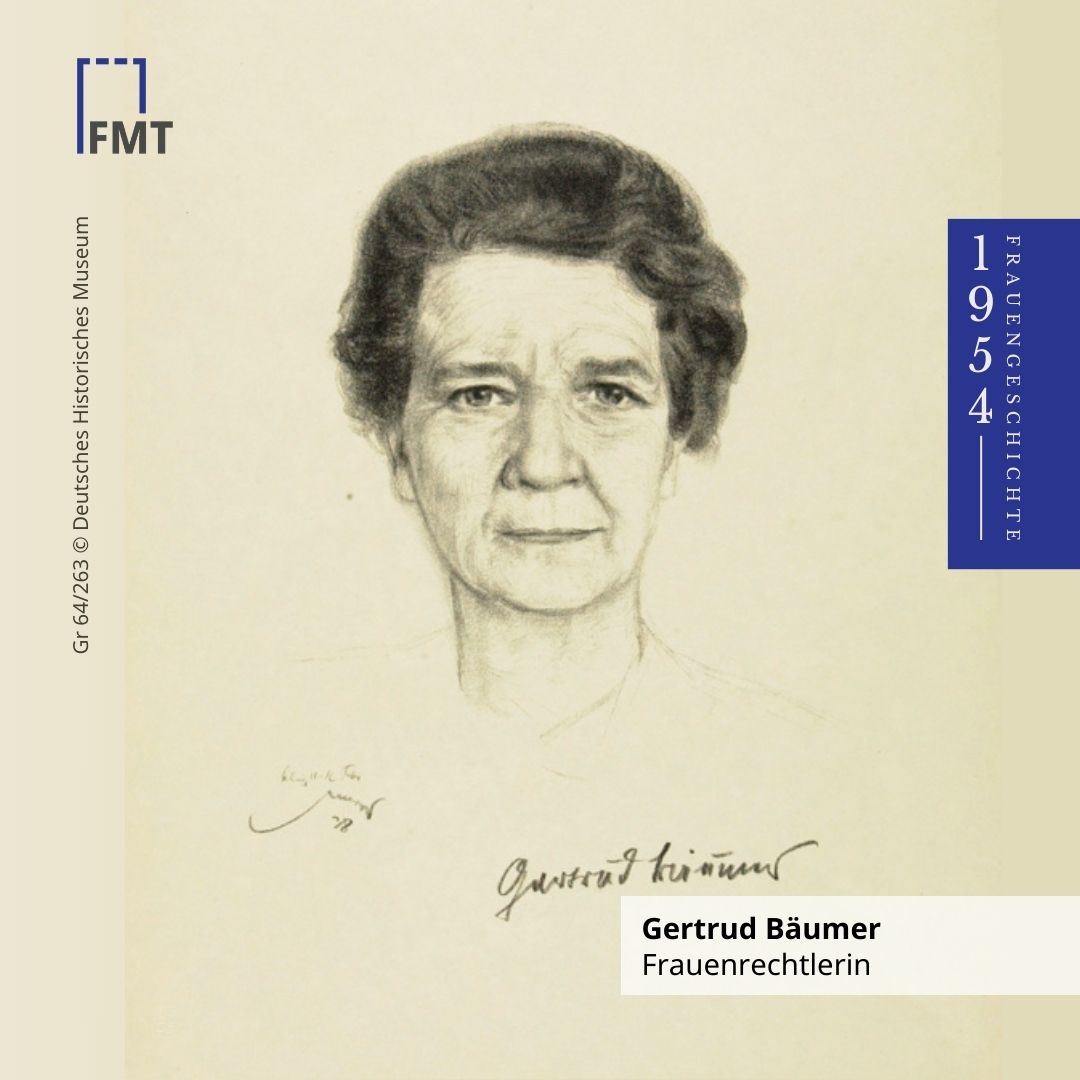 (1) Gertrud Bäumer