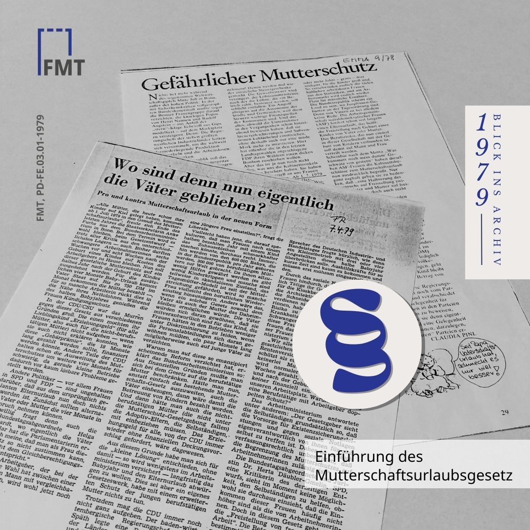 (1) Mutterschaftsurlaub