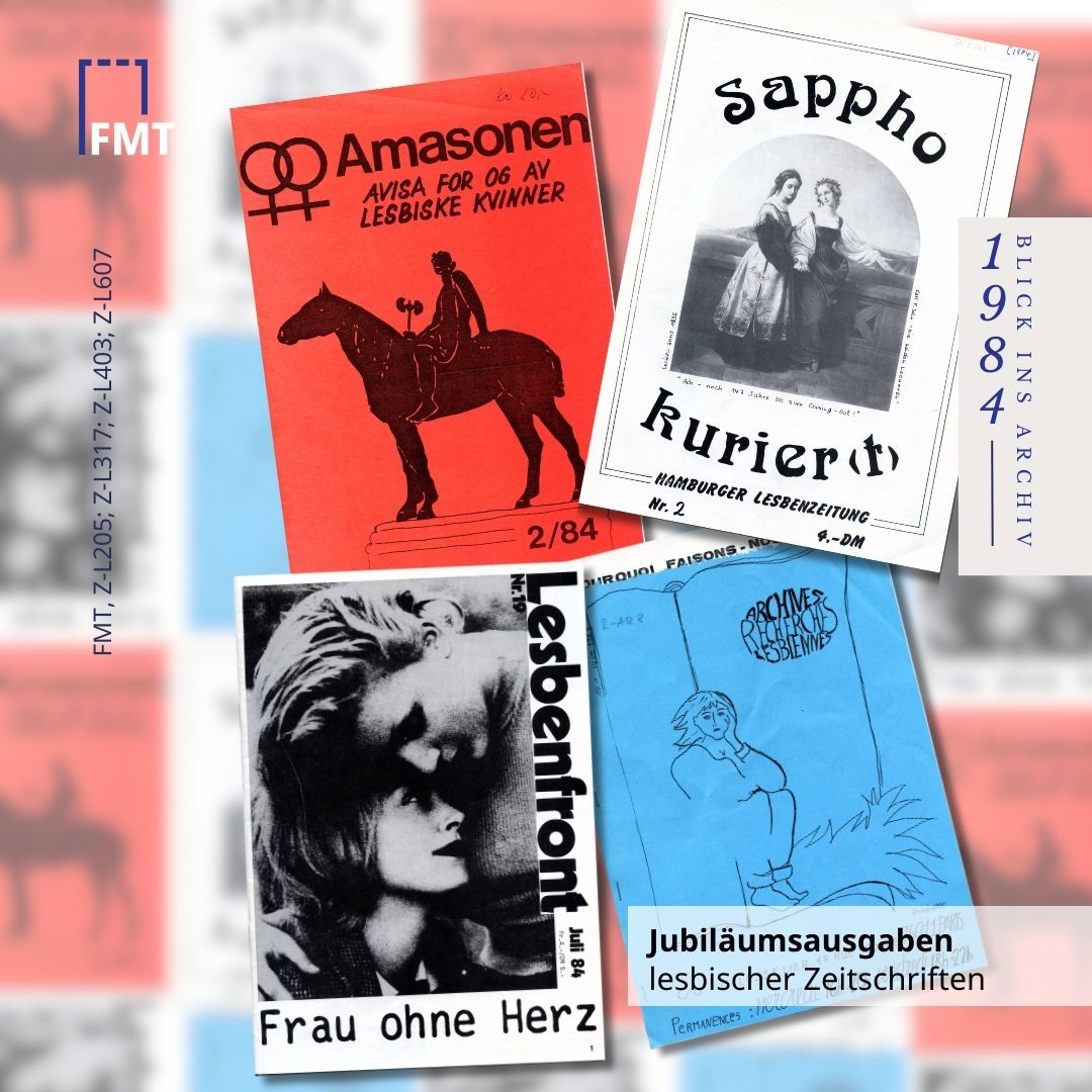 (1) lesbische Zeitschriften 1984